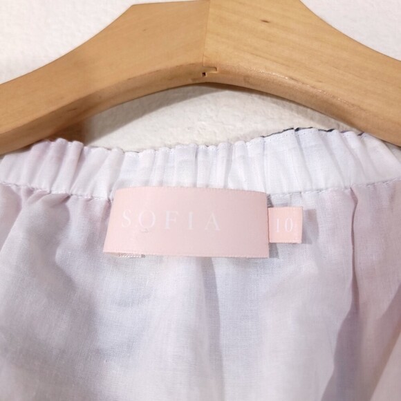 NEW Sofia The Label Ami Cottagecore Cut Out Mini Dress Floral Coquette Lolita - Picture 4 of 14